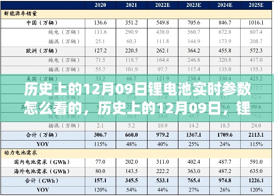 历史上的12月09日锂电池实时参数解读与探讨日,锂电池实时参数如何解读与观点探讨