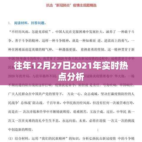 往年热点回顾,2021年12月27日实时热点深度解析