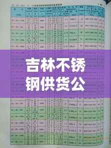 吉林不锈钢供货公司排行榜揭晓，优质供应商榜单不容错过！