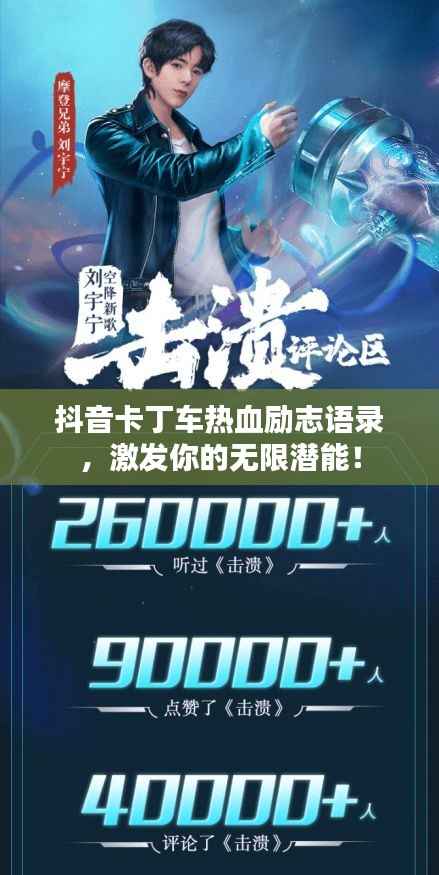 抖音卡丁车热血励志语录,激发你的无限潜能!