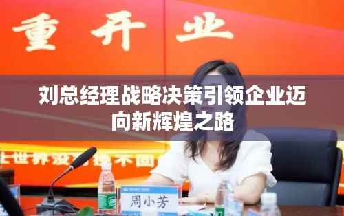 刘总经理战略决策引领企业迈向新辉煌之路