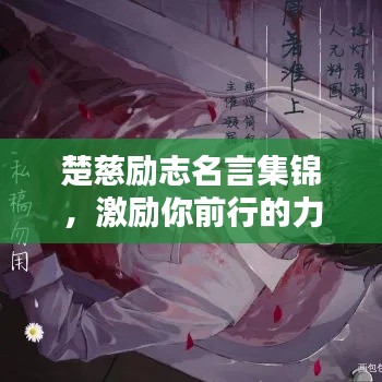 楚慈励志名言集锦,激励你前行的力量源泉